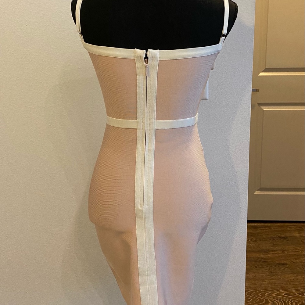 Meilum Women’s bodycon strap bandage dress size M - Picture 4 of 4